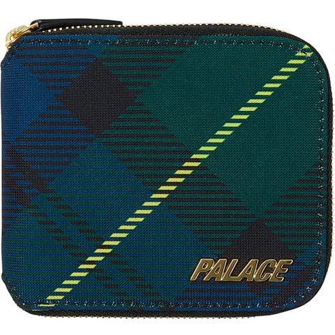 Palace P-LUX ZIP WALLET BLACK WATCH - $148.00