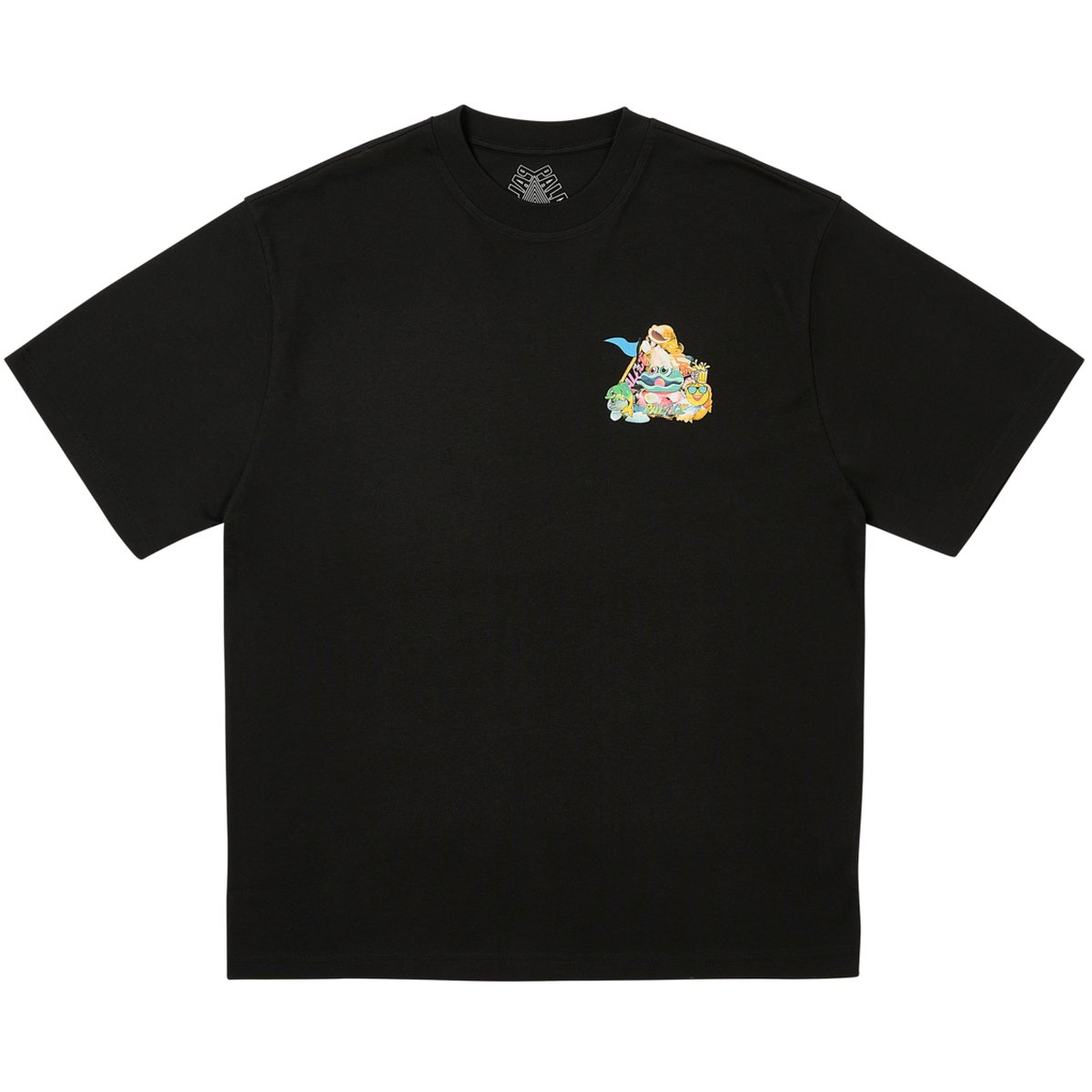 P SEA T-SHIRT BLACK