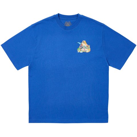 Palace P SEA T-SHIRT BLUE BERRY - $48.00