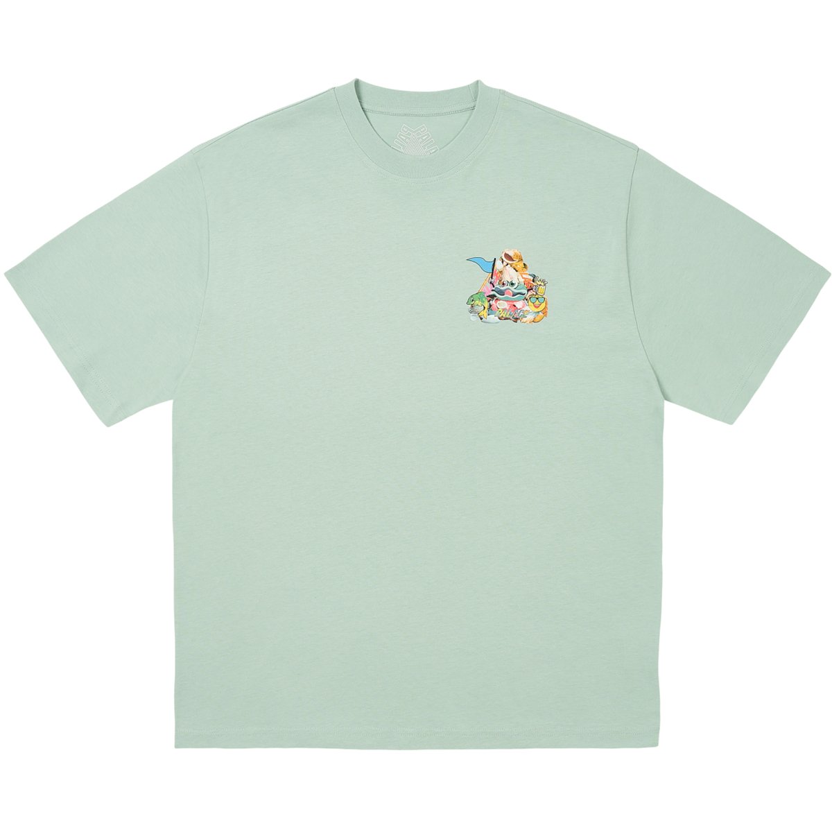 P SEA T-SHIRT HAZY GREEN