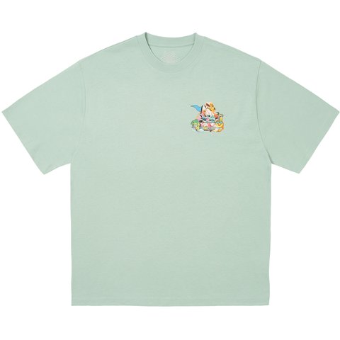Palace P SEA T-SHIRT HAZY GREEN - $48.00