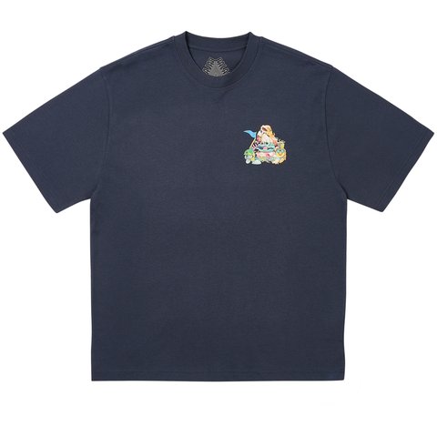 Palace P SEA T-SHIRT NAVY - $48.00