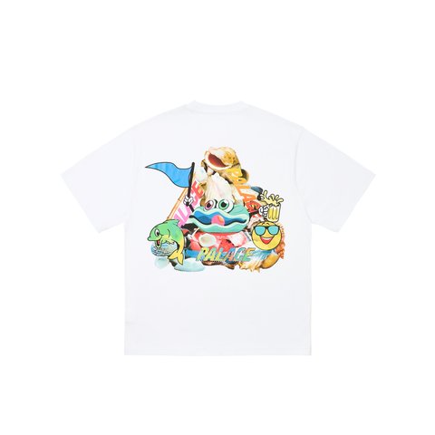 Palace P SEA T-SHIRT WHITE - Colorway