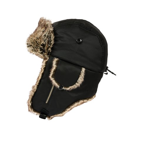 Palace P2B REVERSO FUR TROOPER BLACK - Colorway