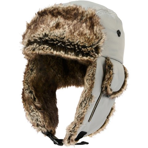 Palace P2B REVERSO FUR TROOPER CONCRETE GREY - €88.00