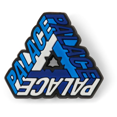 Palace P3 PIN BADGE BLUE / NAVY - $8.00