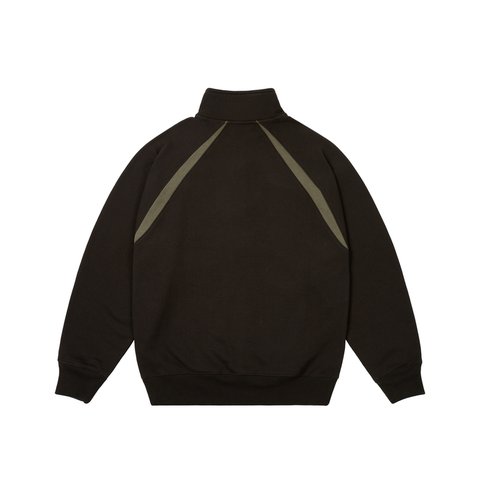 Palace PALACE INTERNATIONAL 1/4 ZIP BLACK - Colorway