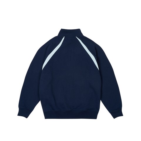 Palace PALACE INTERNATIONAL 1/4 ZIP NAVY - Colorway