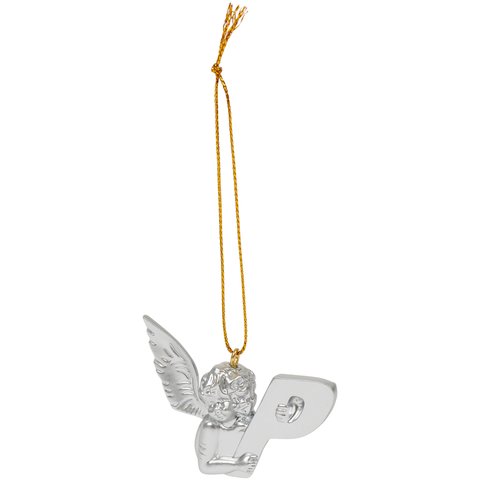 Palace PALACE P CHERUB BAUBLE SILVER - $22.00