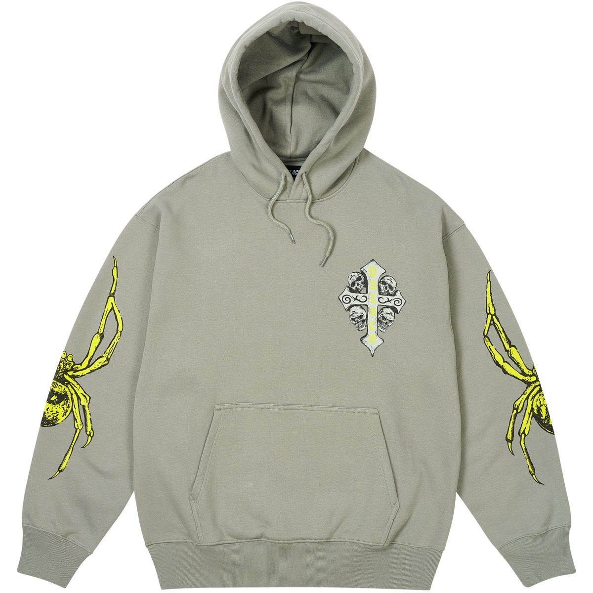 PALACE TGF HOOD GREY