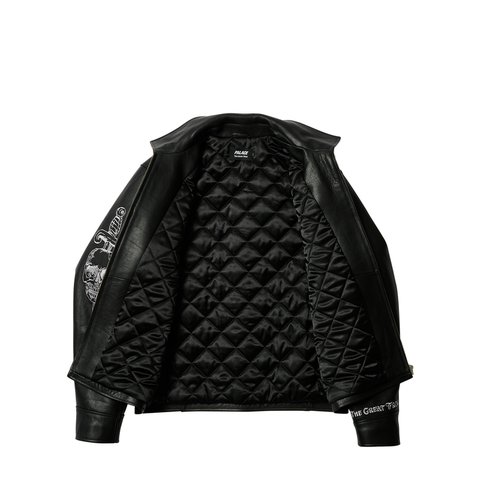 Palace PALACE TGF LEATHER JACKET BLACK - Colorway