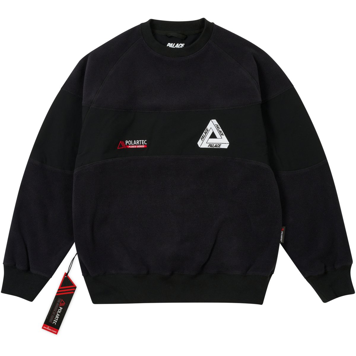 POLARTEC 200 CREW BLACK
