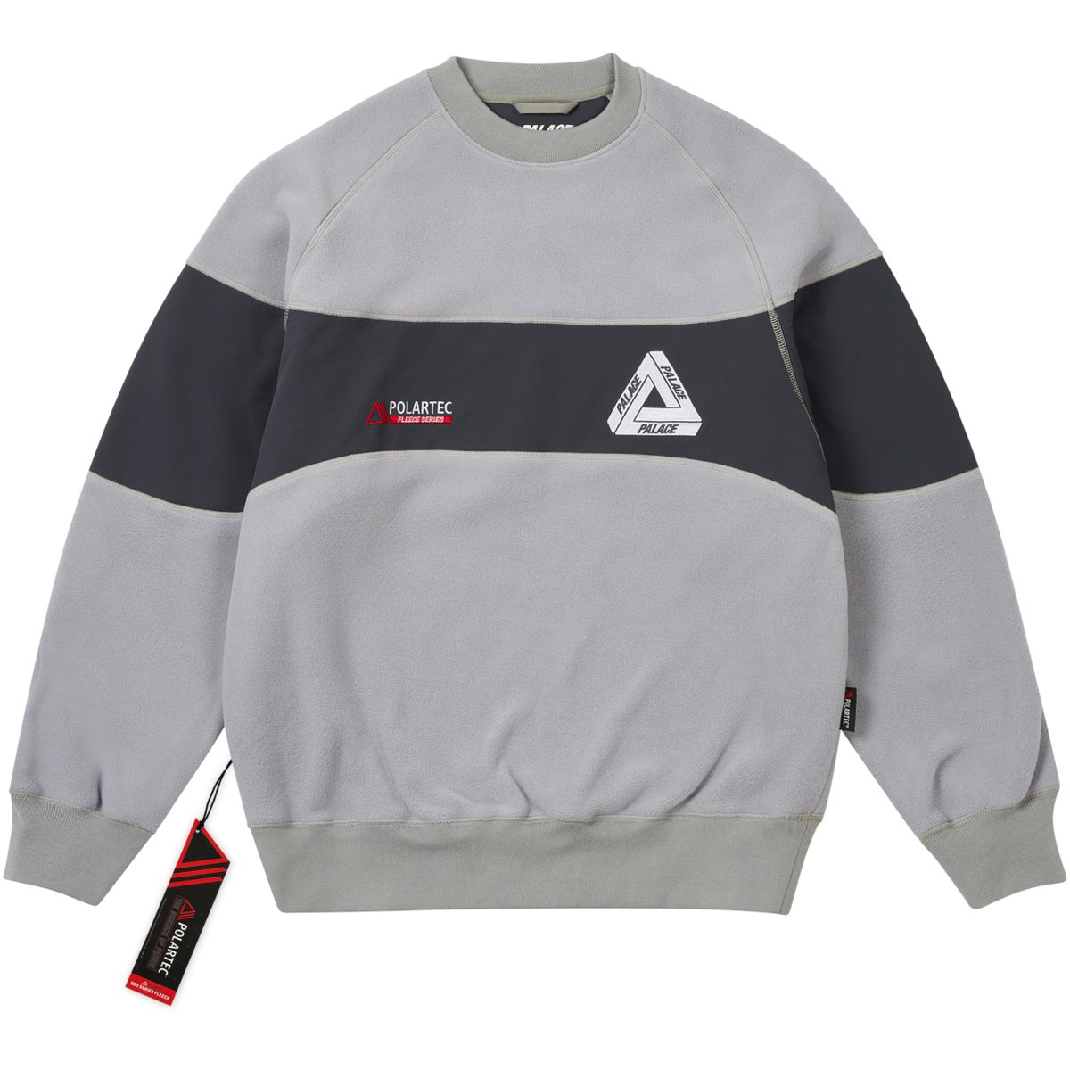 POLARTEC 200 CREW GREY