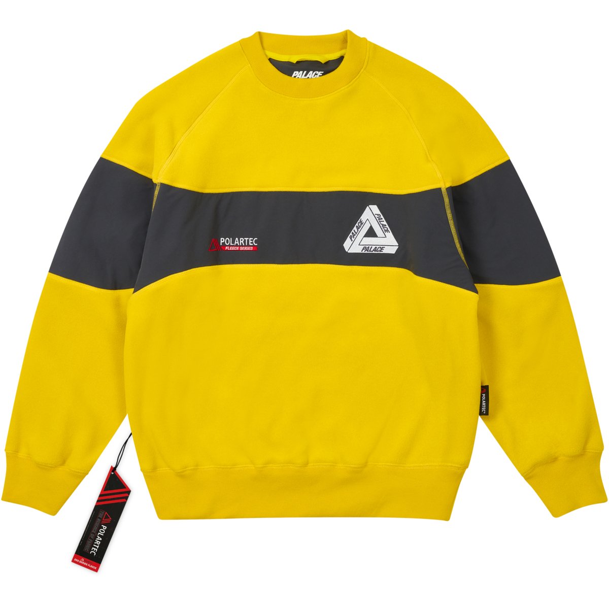 POLARTEC 200 CREW YELLOW