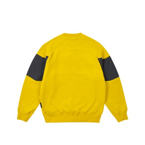 Palace POLARTEC 200 CREW YELLOW - Colorway