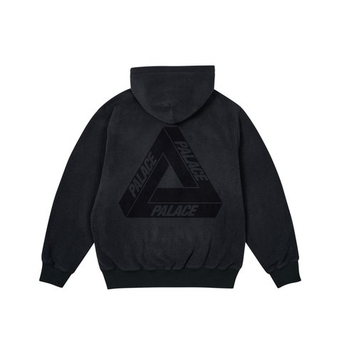 Palace POLARTEC LAZER ZIP HOOD BLACK - Colorway