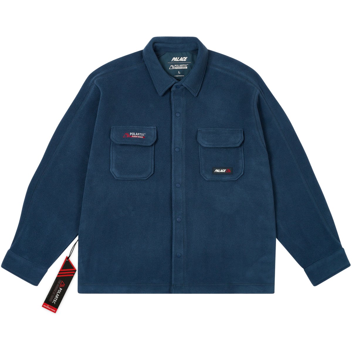 POLARTEC OVERSHIRT NAVY