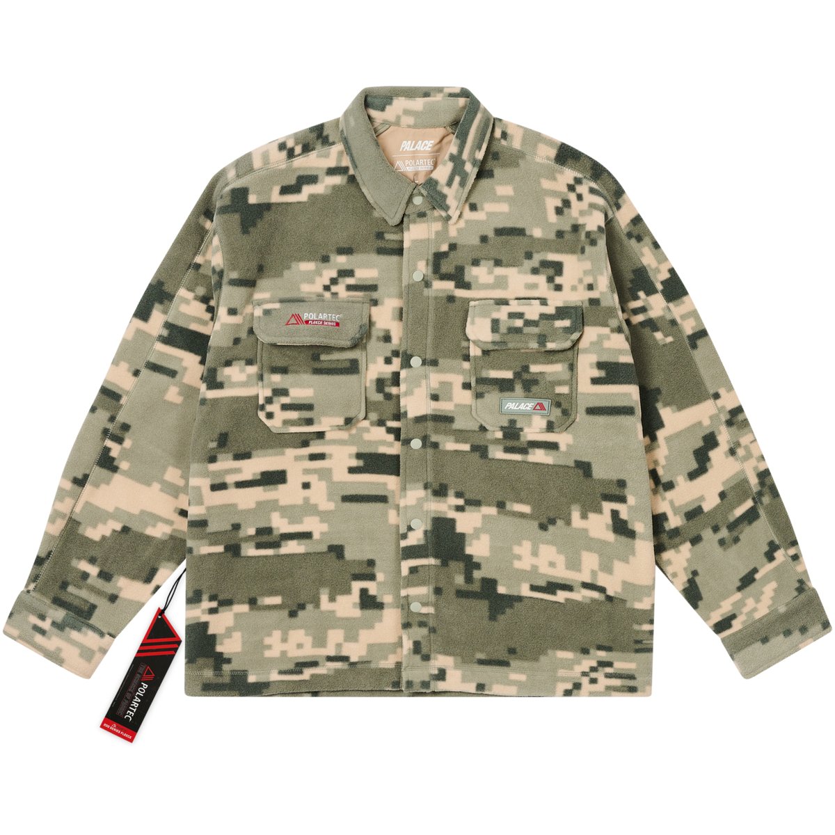 POLARTEC OVERSHIRT TIGER DIGI CAMO