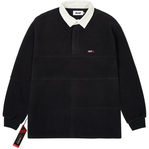 Palace POLARTEC PATCH UP RUGBY BLACK