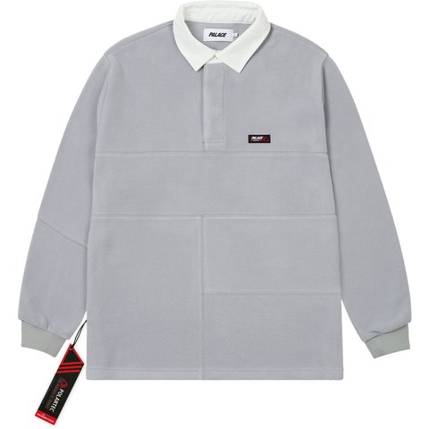 Palace POLARTEC PATCH UP RUGBY ULTIMATE GREY - €138.00