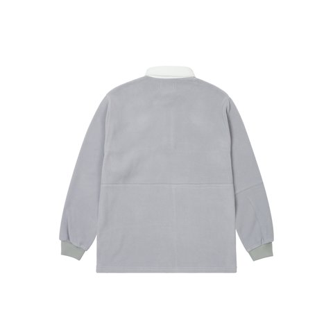 Palace POLARTEC PATCH UP RUGBY ULTIMATE GREY - Colorway