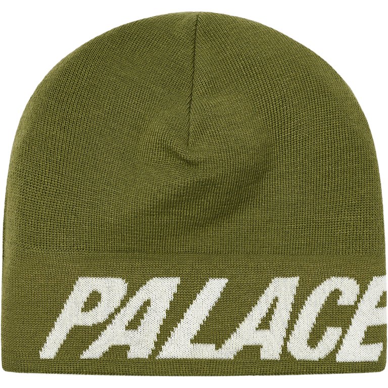 Palace POLARTEC REVERSO NEIN CUFF BEANIE OLIVE (Holiday 2024) - €48.00
