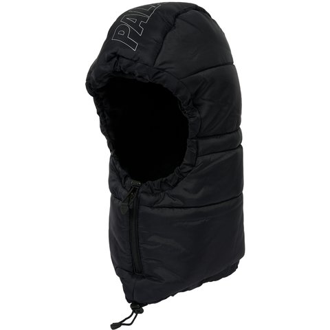 Palace PUFFA BALACLAVA HOOD BLACK - $88.00