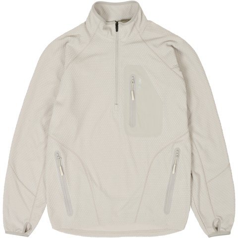 Palace RUN IT 1/2 ZIP THERMAL TRACK JACKET CONCRETE GREY - $178.00