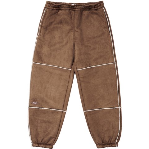 Palace SHERPA FAUX SUEDE JOGGER CAKED BROWN - €168.00