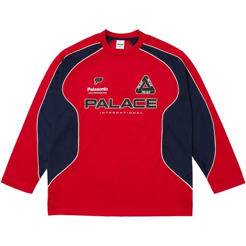 Palace SPORT MIT MESH TOP TOMATO RED
