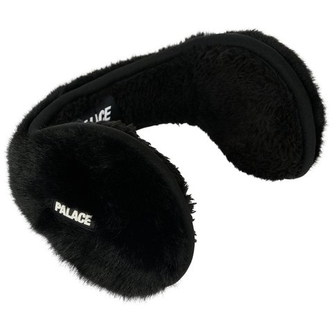 Palace TEDDY EARWARMER BLACK TIP - $42.00