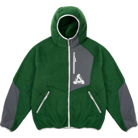 Palace THERMA FLEECE JACKET RACEY GREEN - $258.00