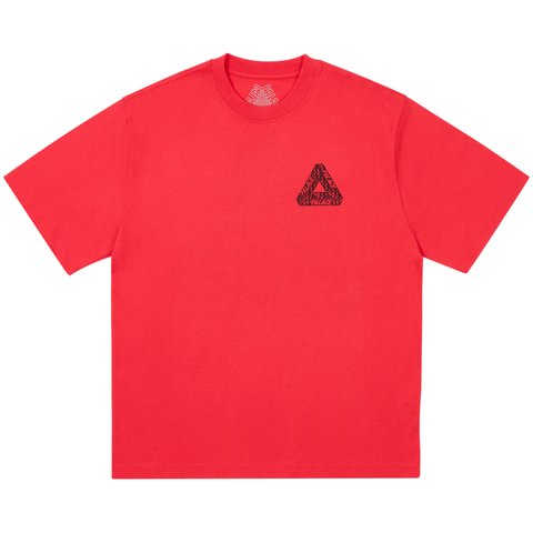 Palace TRI SLIP T-SHIRT TOMATO RED - €48.00