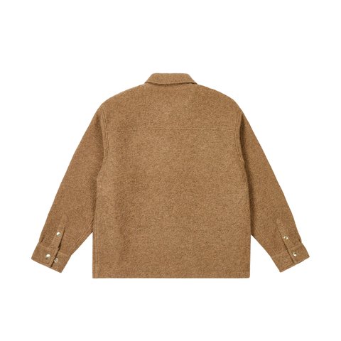 Palace WOOLY ZIP JACKET BEIGE - Colorway