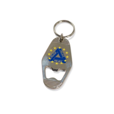 Palace EU TRI BOTTLE OPENER KEYRING SILVER - Colorway