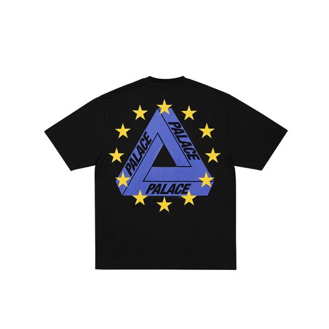 Palace EU TRI T-SHIRT BLACK - Colorway