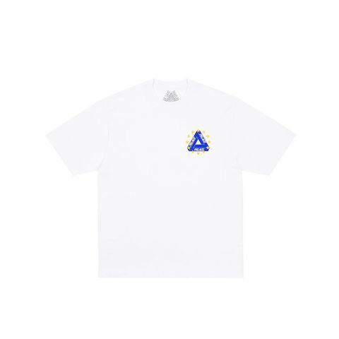 Palace EU TRI T-SHIRT WHITE - Colorway