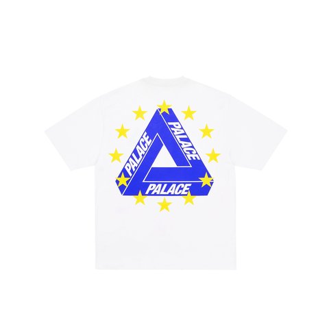 Palace EU TRI T-SHIRT WHITE - Colorway