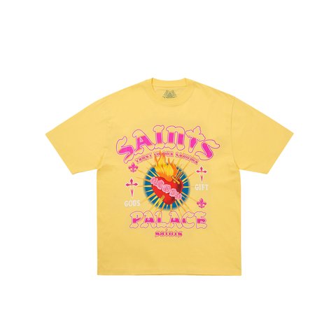 Palace GODS GIFT T-SHIRT BLESSED YELLOW - Colorway
