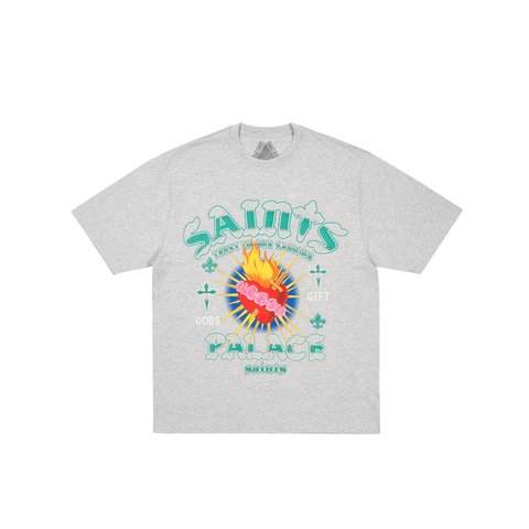 Palace GODS GIFT T-SHIRT GREY MARL - Colorway