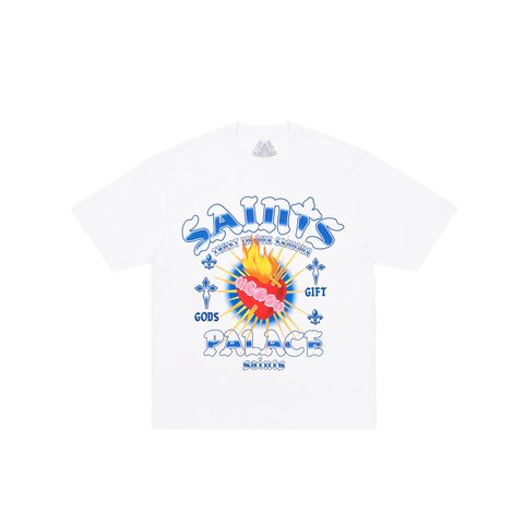 Palace GODS GIFT T-SHIRT WHITE - Colorway