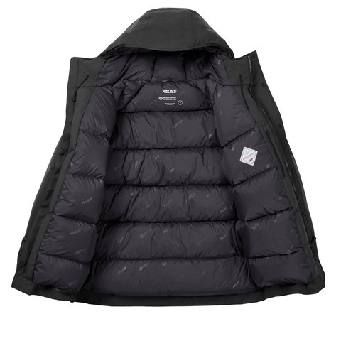 Palace GORE-TEX WINDSTOPPER DOWN PARKA BLACK - Colorway