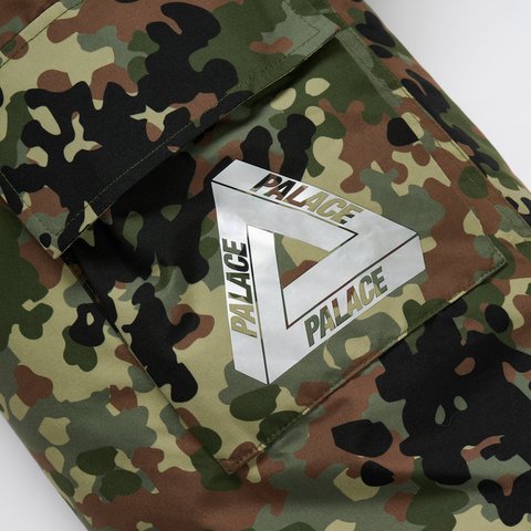 Palace GORE-TEX WINDSTOPPER DOWN PARKA FLECKTARN CAMO - Colorway