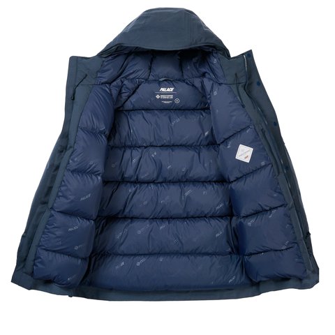 Palace GORE-TEX WINDSTOPPER DOWN PARKA NAVY - Colorway