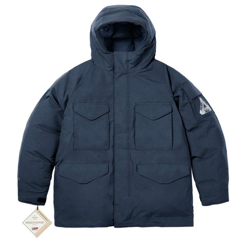 Palace GORE-TEX WINDSTOPPER DOWN PARKA NAVY - Colorway