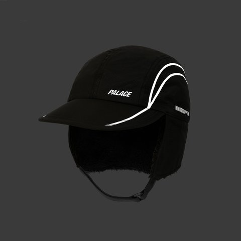 Palace GORE-TEX WINDSTOPPER POSH EARFLAP 4-PANEL BLACK - Colorway