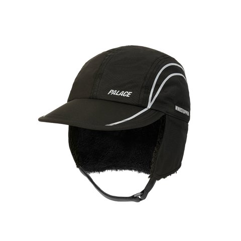 Palace GORE-TEX WINDSTOPPER POSH EARFLAP 4-PANEL BLACK - Colorway