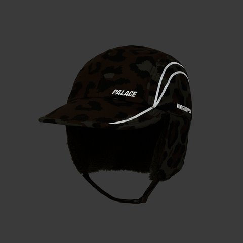 Palace GORE-TEX WINDSTOPPER POSH EARFLAP 4-PANEL CHEETAH - Colorway