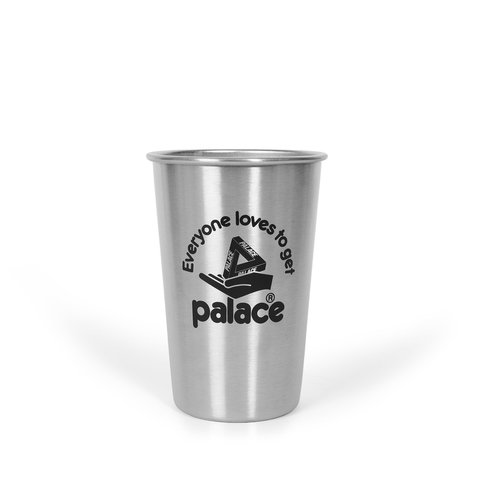 Palace HAND OUT METAL CUP SILVER - Colorway