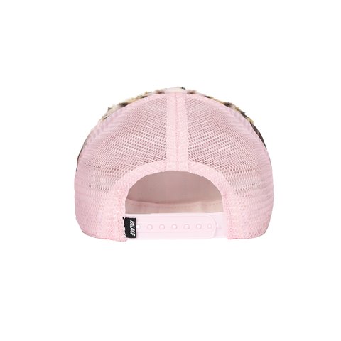 Palace CLAW FURRY TRUCKER LEOPARD PINK - Colorway